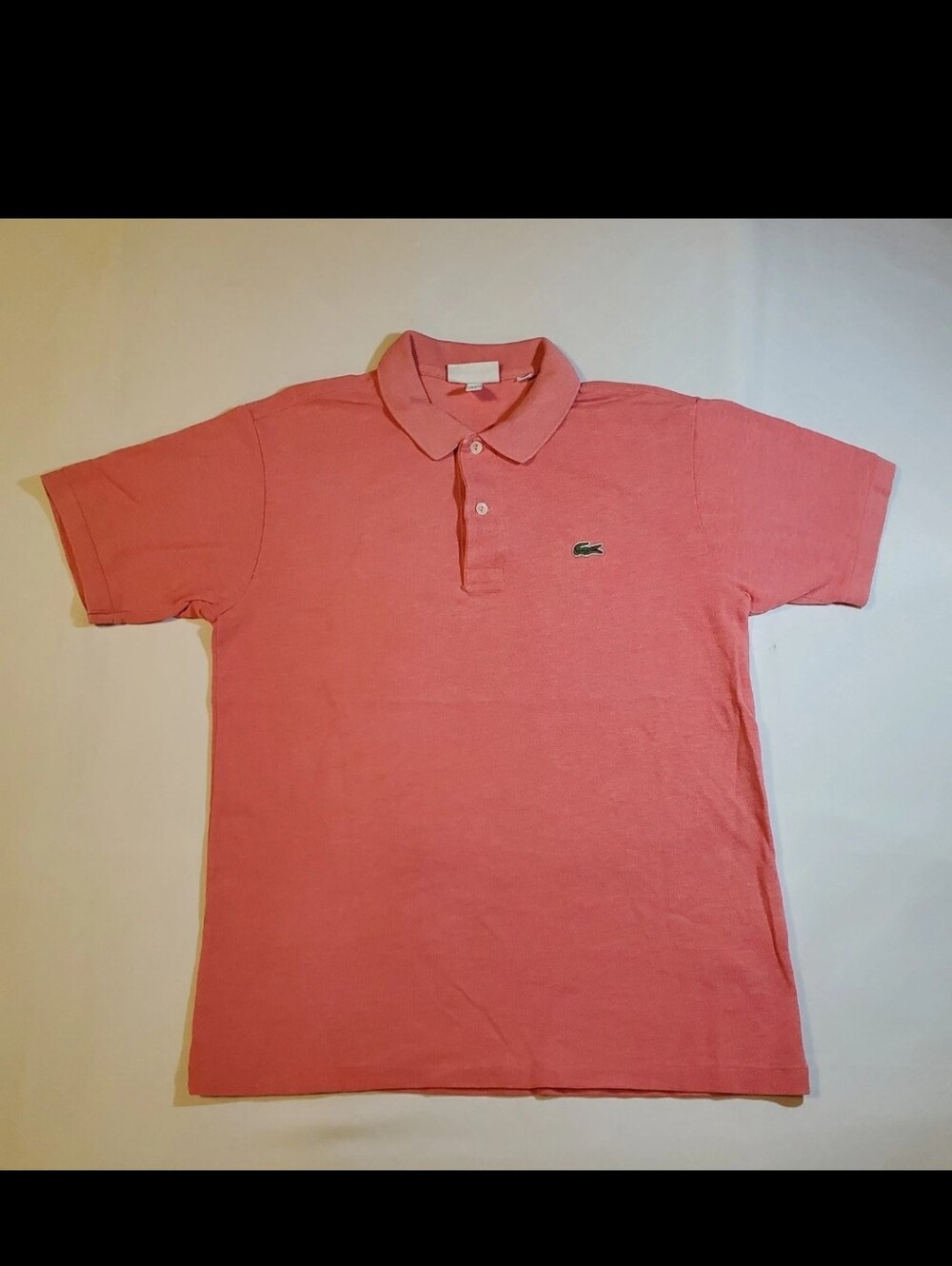 Men's Lacoste Classic Fit Polo Shirt Size S / 3 Made in Peru 100% Cotton